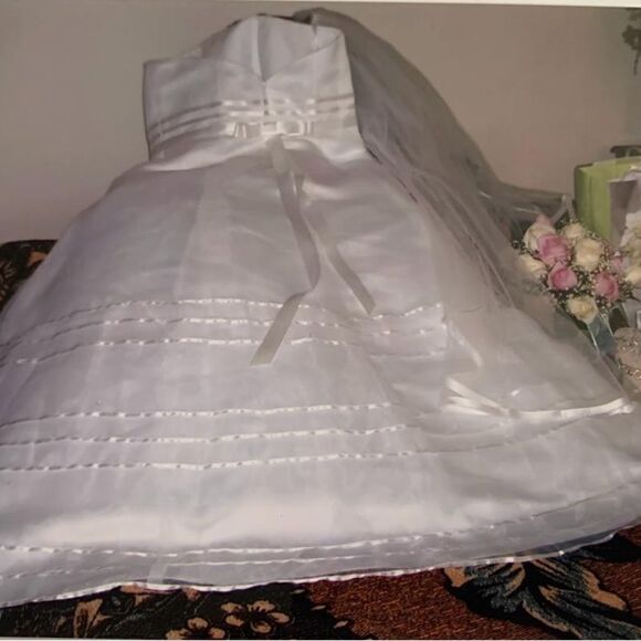 DAVID BRIDAL Wedding dress - Picture 6 of 16